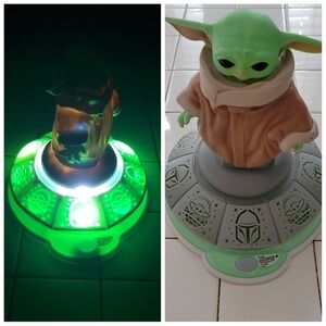 Star Wars Baby Yoda Grogu Night Light Color Changing Base Gift WORKS Mandalorian